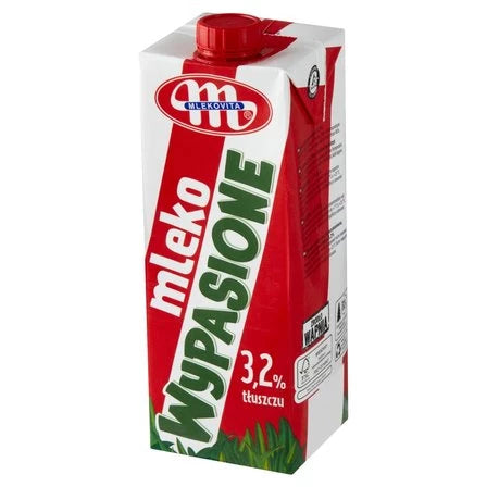 MLEKOVITA Wypasione Mleko UHT 3,2% 1 L