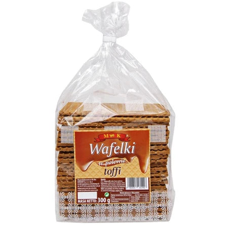 MK Wafelki w polewie toffi 300 g