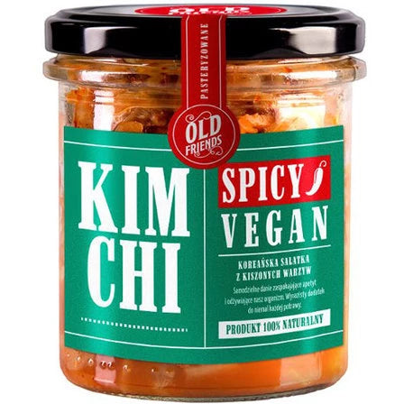 OLD FRIENDS Kimchi Vegan Spicy koreańska sałatka z kiszonych warzyw 280 g