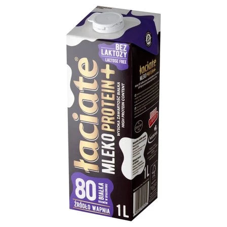 ŁACIATE Protein+ Mleko UHT bez laktozy 1 L