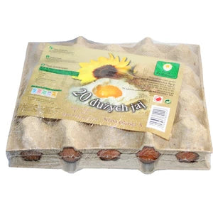 KOŹLAKIEWICZ Jaja z chowu klatkowego klasa L 20 szt.