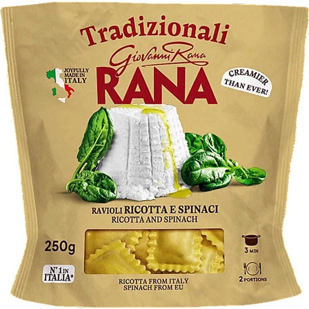 RANA Ravioli z ricottą i szpinakiem (świeże) 250 g