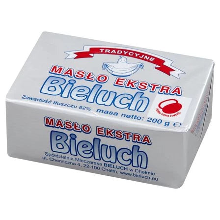 BIELUCH Tradycyjne Masło ekstra 200 g