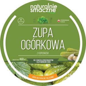 NATURALNIE SMACZNE Zupa ogórkowa 460 ml