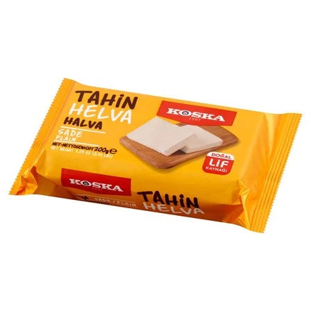 KOSKA Chałwa sezamowa o smaku waniliowym 200 g