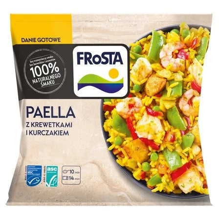FRoSTA Paella z krewetkami po hiszpańsku 400 g