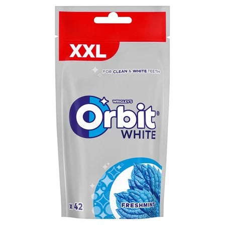 ORBIT White Freshmint XXL Guma do żucia bez cukru (42 drażetki) 58 g