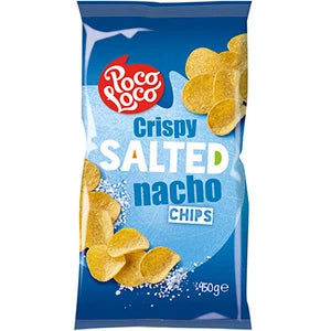 POCO LOCO Chipsy kukurydziane solone 450 g