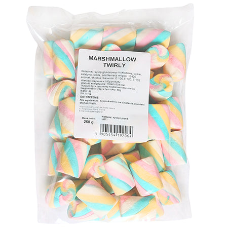 SŁODKA GALERIA Pianki Marshmallow Twirly 250 g