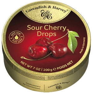 CAVENDISH & HARVEY Sour Cherry Cukierki wiśniowe 200 g