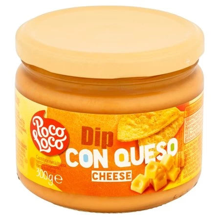 POCO LOCO Dip Con Queso Cheese Sos serowo z papryką jalapeno 300 g