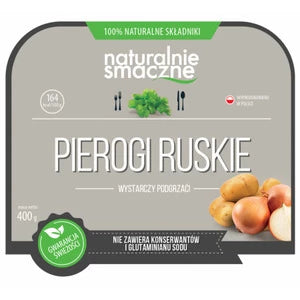 NATURALNIE SMACZNE Pierogi ruskie 400 g