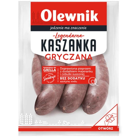 OLEWNIK Legendarna kaszanka gryczana 400 g