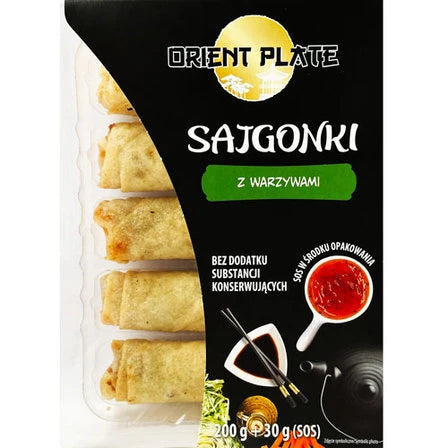 VIRTU Orient Plate Sajgonki z warzywami + sos słodko-kwaśny 230 g