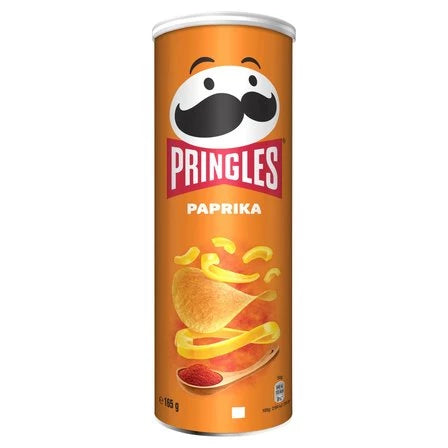 PRINGLES Paprika Chrupki o smaku paprykowym 165 g