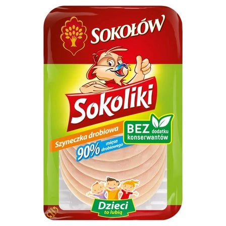 SOKOŁÓW Sokoliki Szyneczka drobiowa 100 g