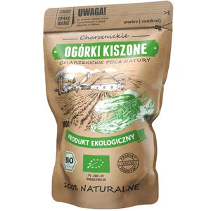 CHARSZNICKIE POLA NATURY Ogórki kiszone BIO 500 g