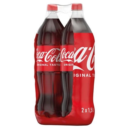 COCA-COLA Napój gazowany (2x1,5L) 3 L