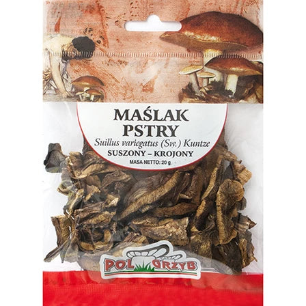 POLGRZYB Maślak pstry suszony krojony 20 g