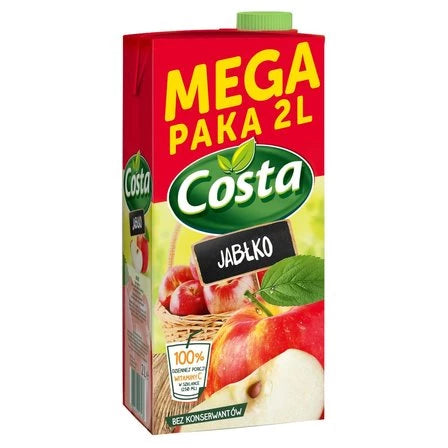 COSTA Napój jabłko 2 L