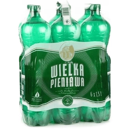 WIELKA PIENIAWA Woda mineralna (6x1,5L) 9 L