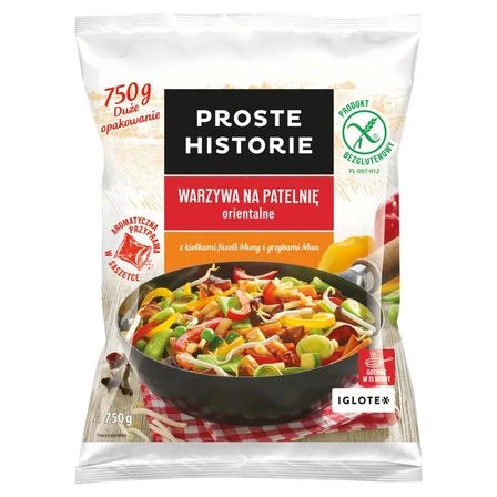 PROSTE HISTORIE Warzywa na patelnię orientalne 750 g