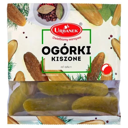 URBANEK Ogórki kiszone 750 g / 400 g