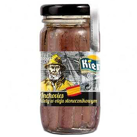 KIER Anchovies filety w oleju 98 g