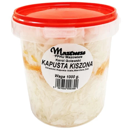 MAZOWSZE Kapusta kiszona z marchewką 1 kg