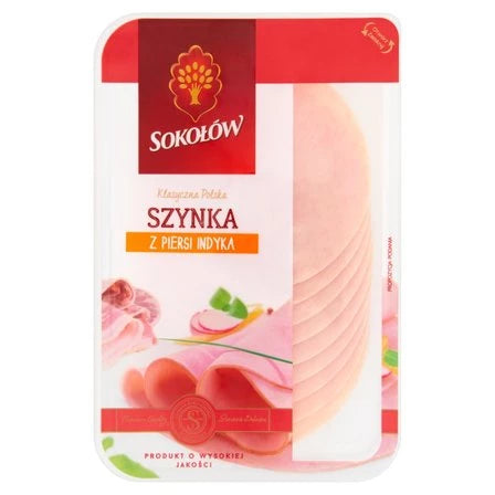 SOKOŁÓW Szynka z piersi indyka 120 g