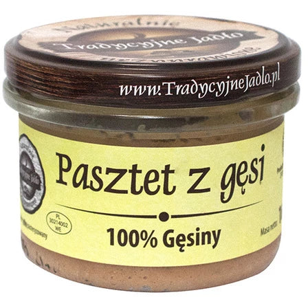 TRADYCYJNE JADŁO Pasztet z gęsi 160 g