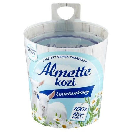 ALMETTE Kozi Puszysty serek twarogowy śmietankowy 135 g